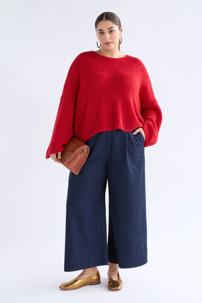 Agna Sweater - Flame Red