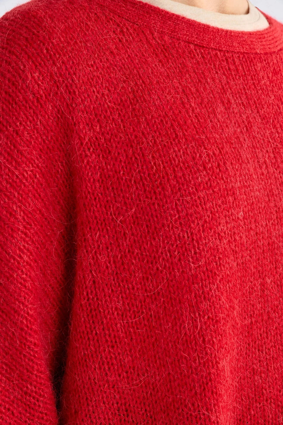 Agna Sweater - Flame Red