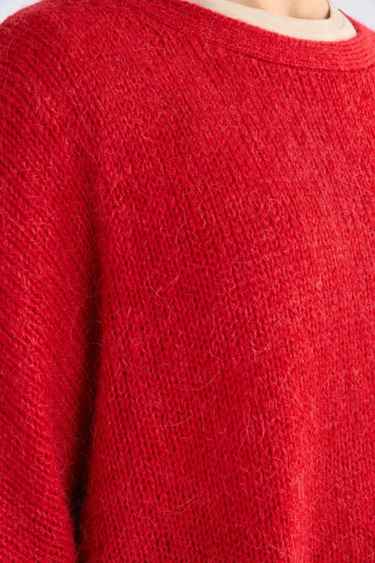 Agna Sweater - Flame Red