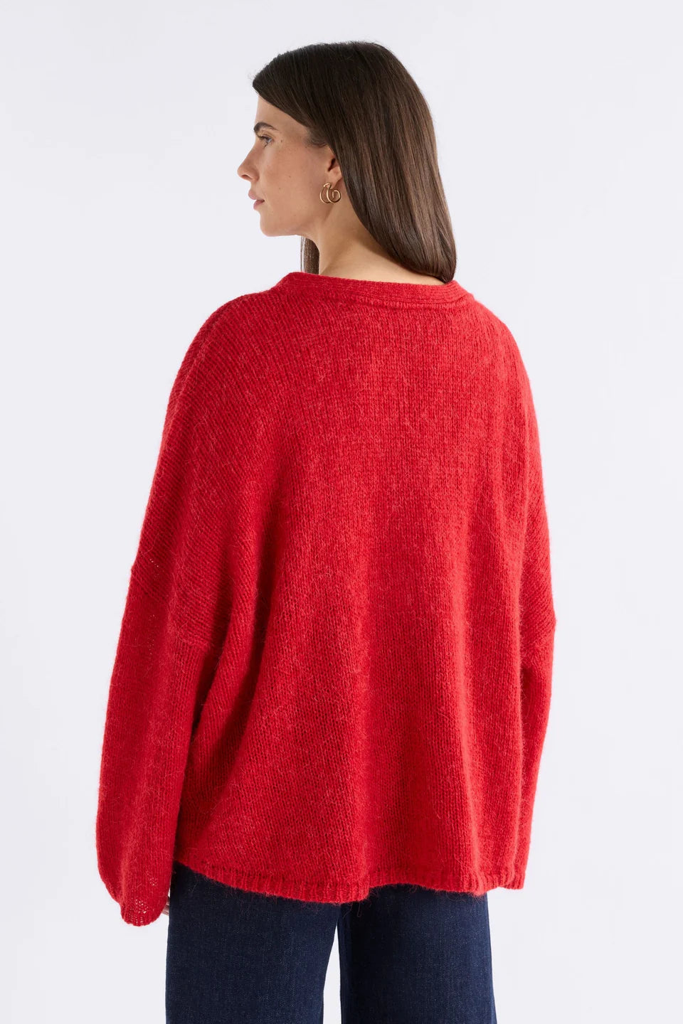 Agna Sweater - Flame Red