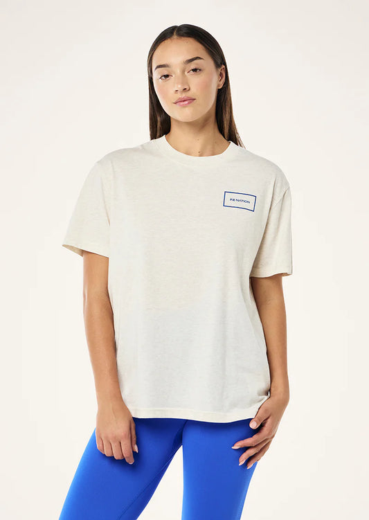 Kite 2 Tee- Oat Marle