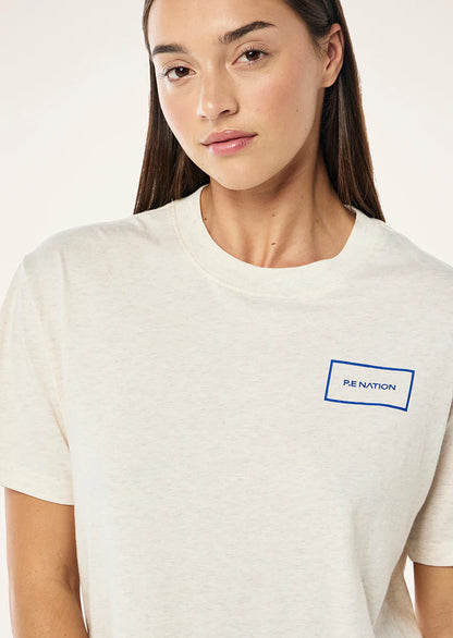 Kite 2 Tee- Oat Marle