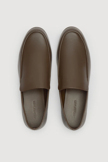 Kennedy Leather Loafer - Walnut