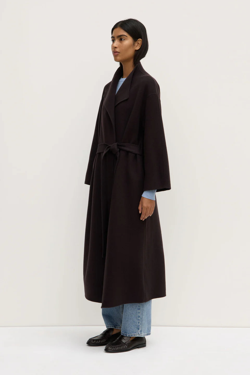 Kinsley Wool Coat - Ganache