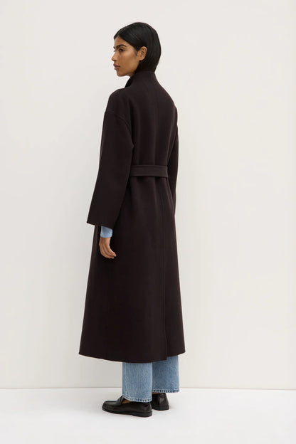 Kinsley Wool Coat - Ganache