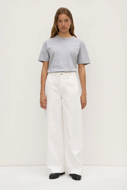Lexi Wide Leg Jean - Vintage  White