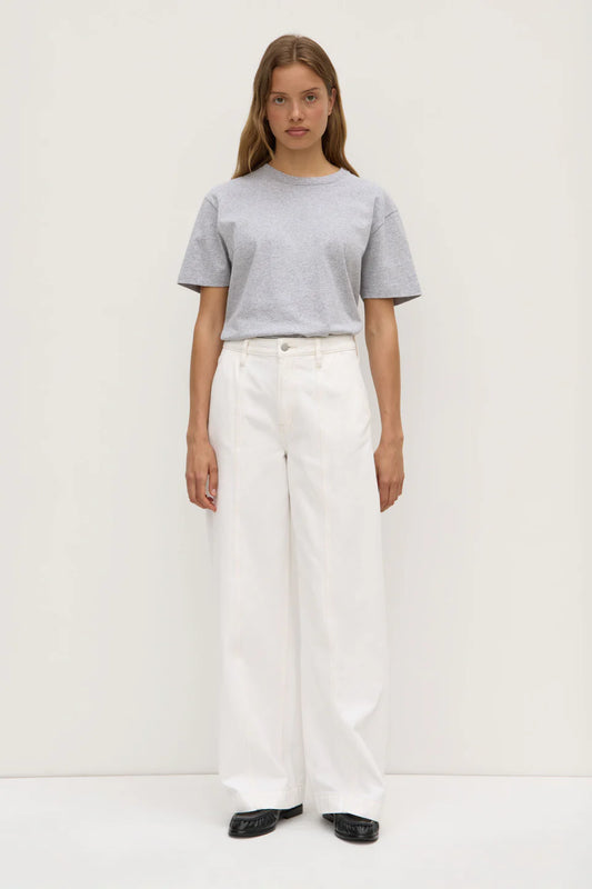 Lexi Wide Leg Jean - Vintage  White