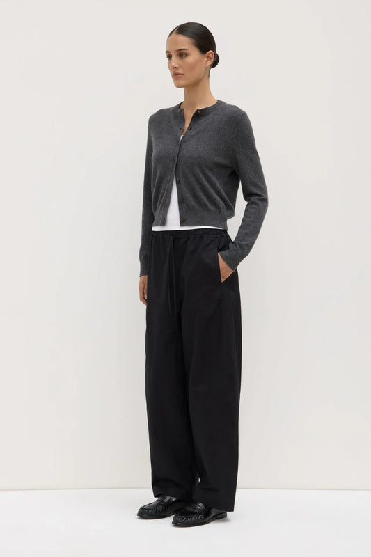 Loxley Cotton Blend Pant - Black