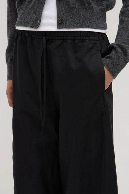 Loxley Cotton Blend Pant - Black