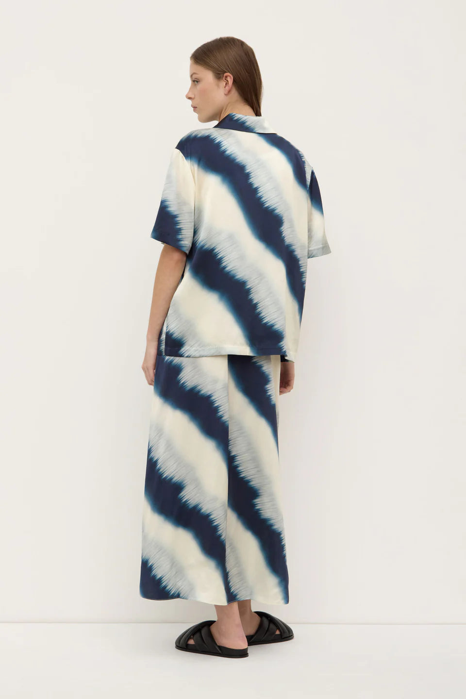 Marabella Silk SS Shirt - Marabella Print