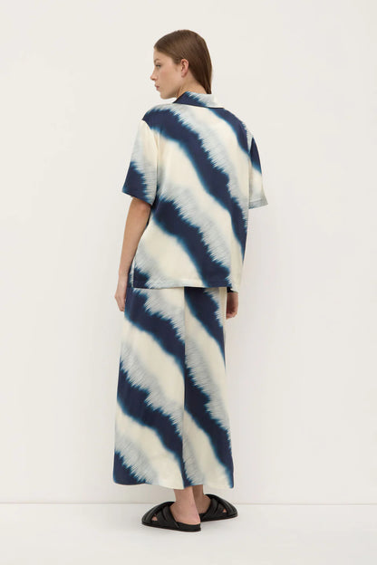 Marabella Silk SS Shirt - Marabella Print