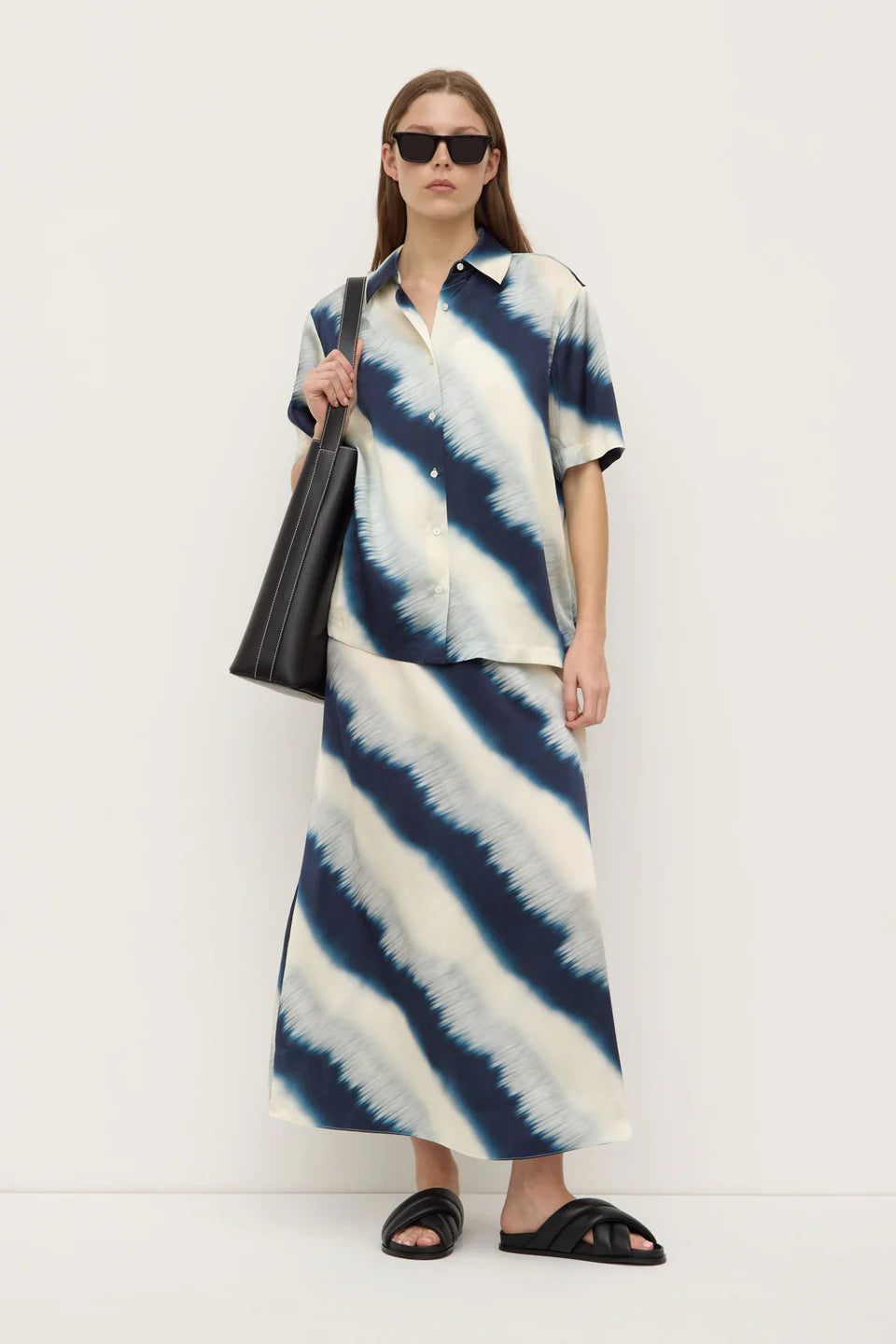 Marabella Silk SS Shirt - Marabella Print