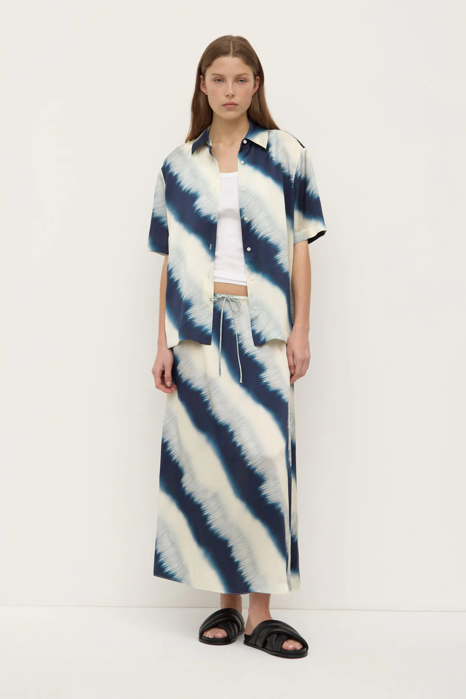 Marabella Silk Skirt - Marabella Print