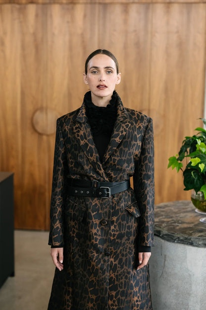 Bellhop Coat - Leopard
