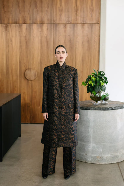 Bellhop Coat - Leopard