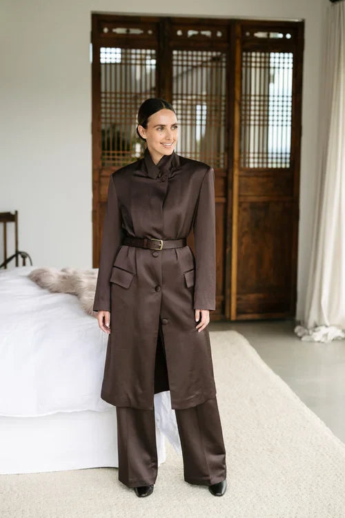 Bellhop Coat - Mahogany