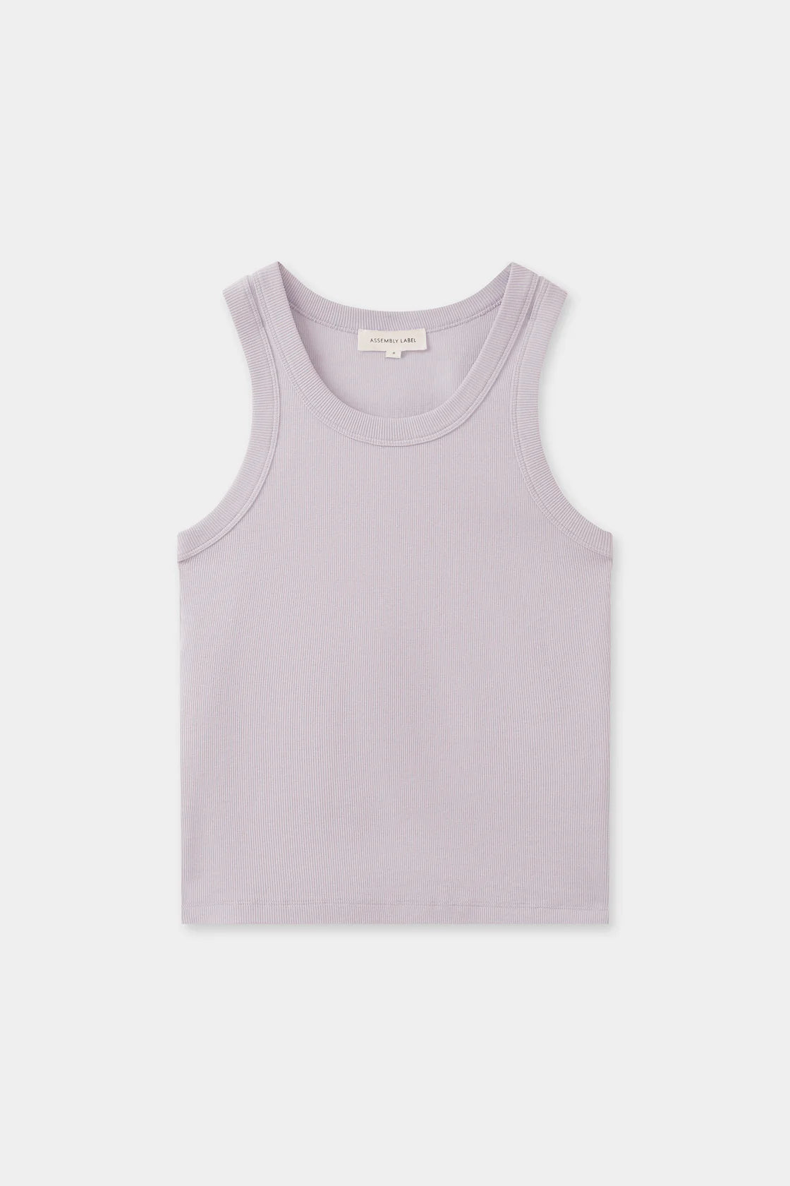 Miana Organic Rib Tank - Jacaranda