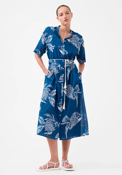 Alpheus Shirt Dress - Print