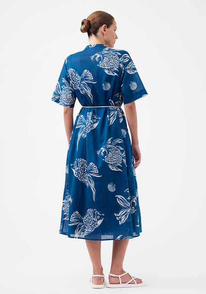 Alpheus Shirt Dress - Print