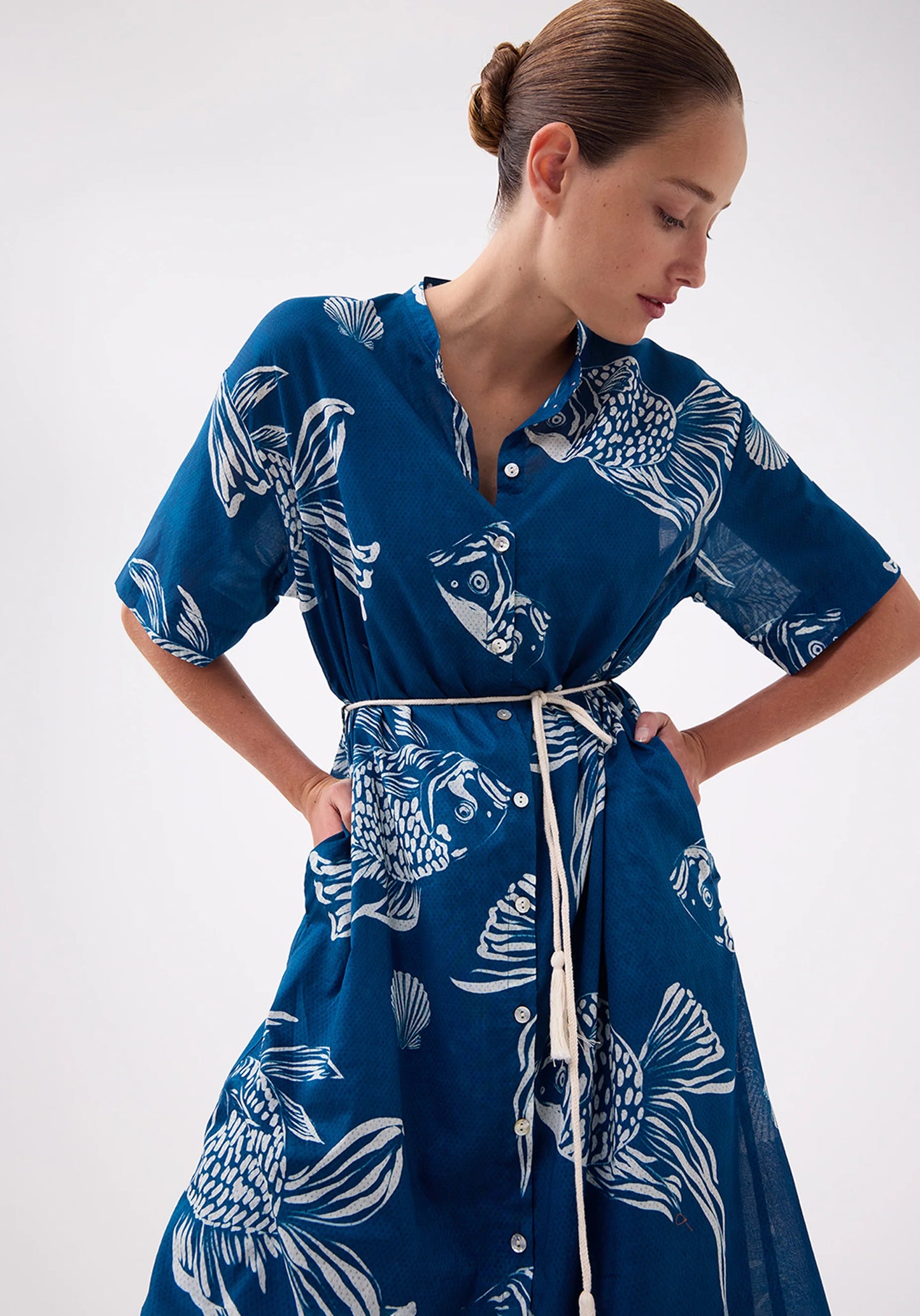 Alpheus Shirt Dress - Print