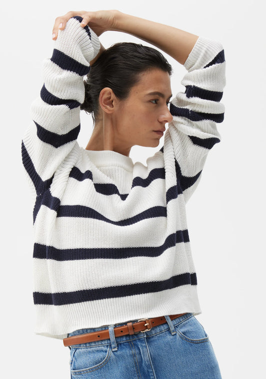 Breton Knit Pullover - Stripe