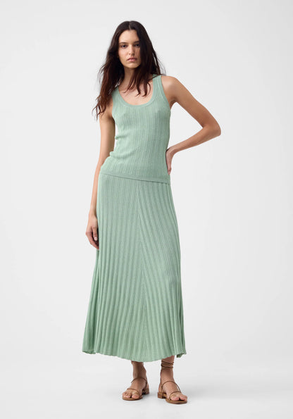 Calista Knit Skirt - Mint