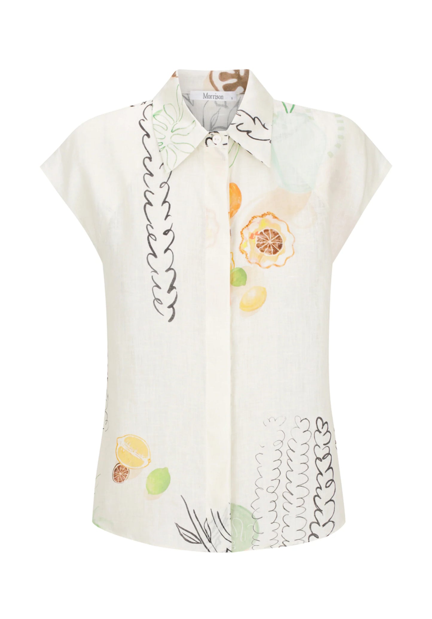 Maison Linen Shirt - Print