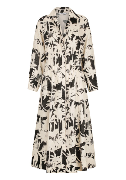 Savasi Linen Dress - Print