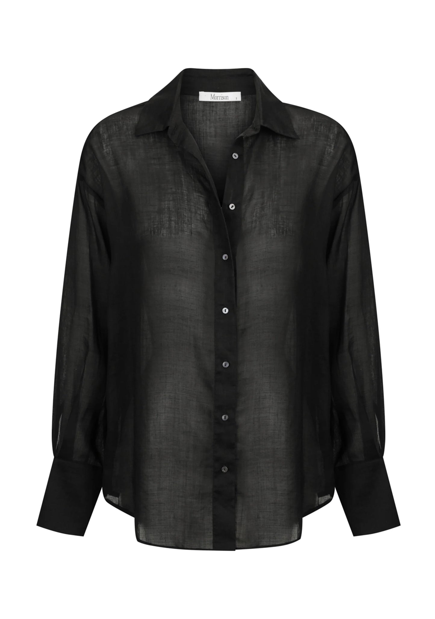 Savasi Linen Shirt - Black