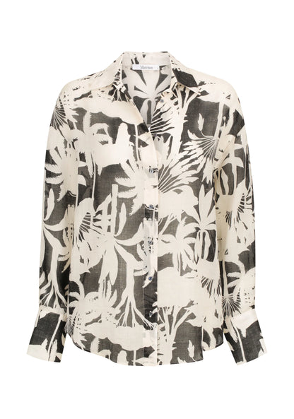 Savasi Linen Shirt - Print