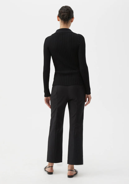 Vaucluse Crop Trouser - Black