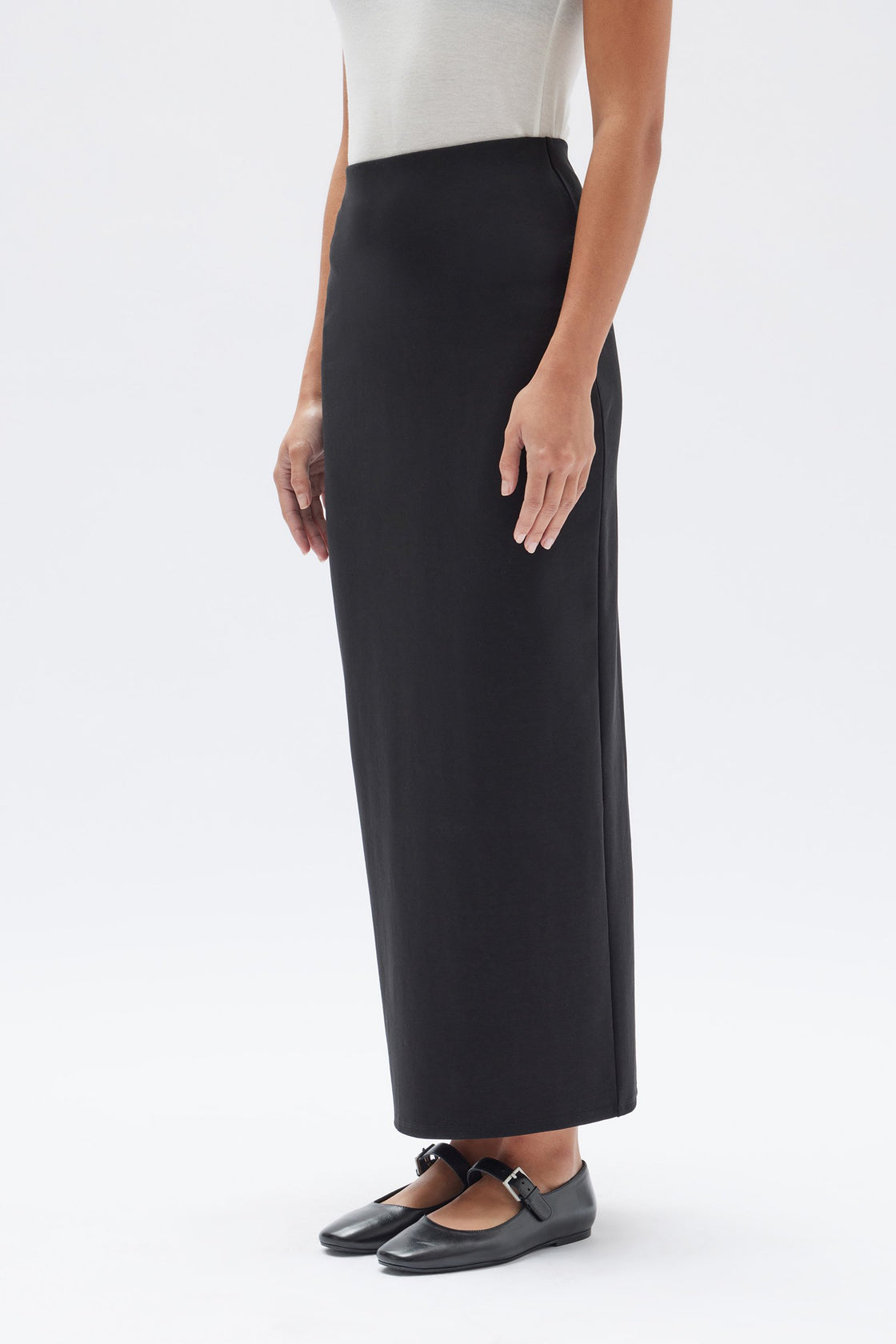 Myca Jersey Skirt - Black