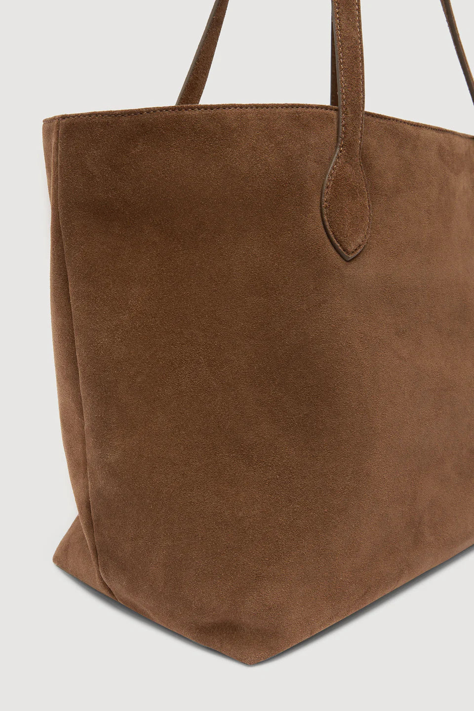 Olivia Suede Tote Bag - Amaro