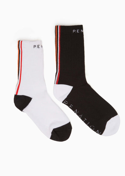 Vertical Jump Sox Pack - Mid Crew - Black/White