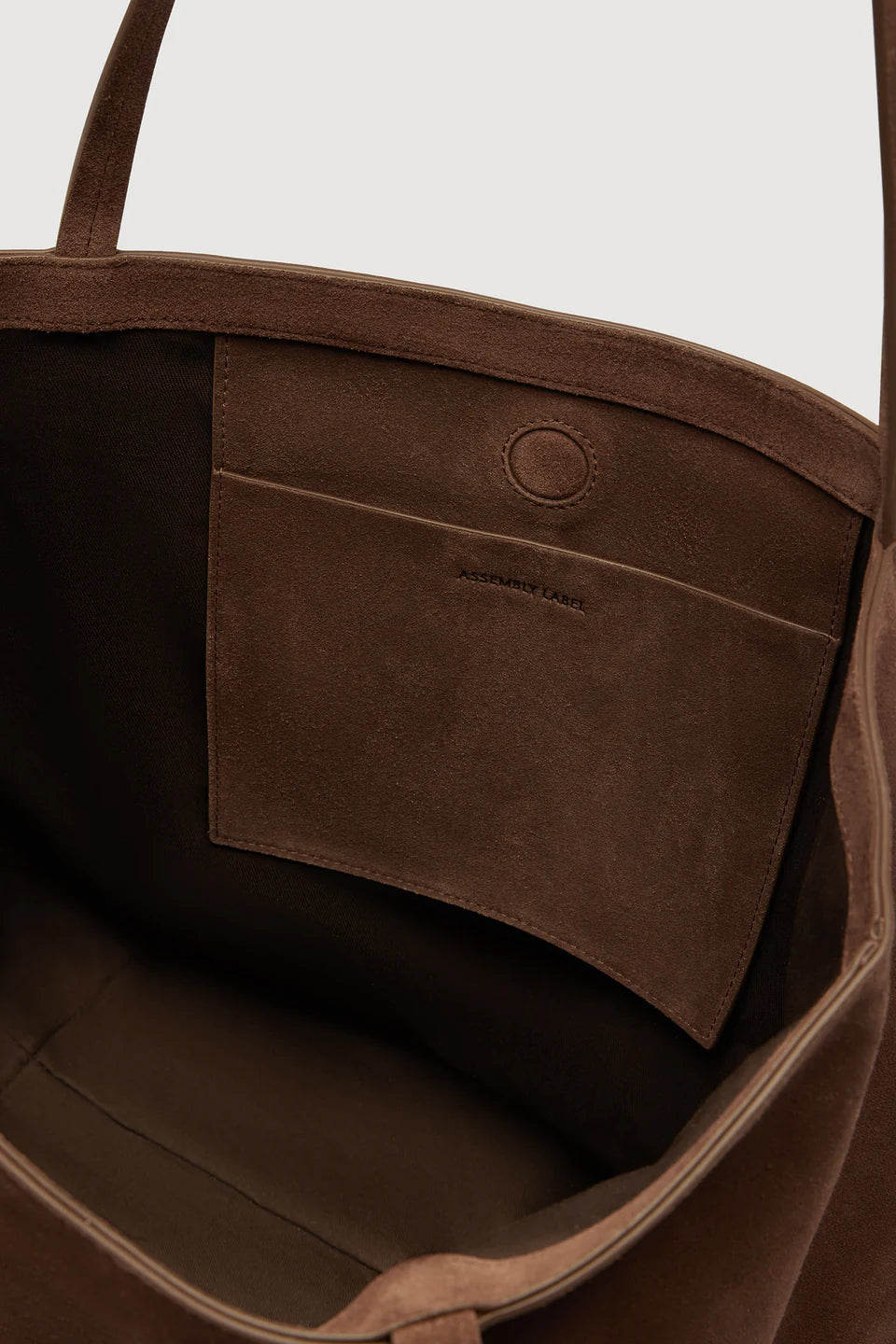 Paige Suede Tote Bag - Amaro