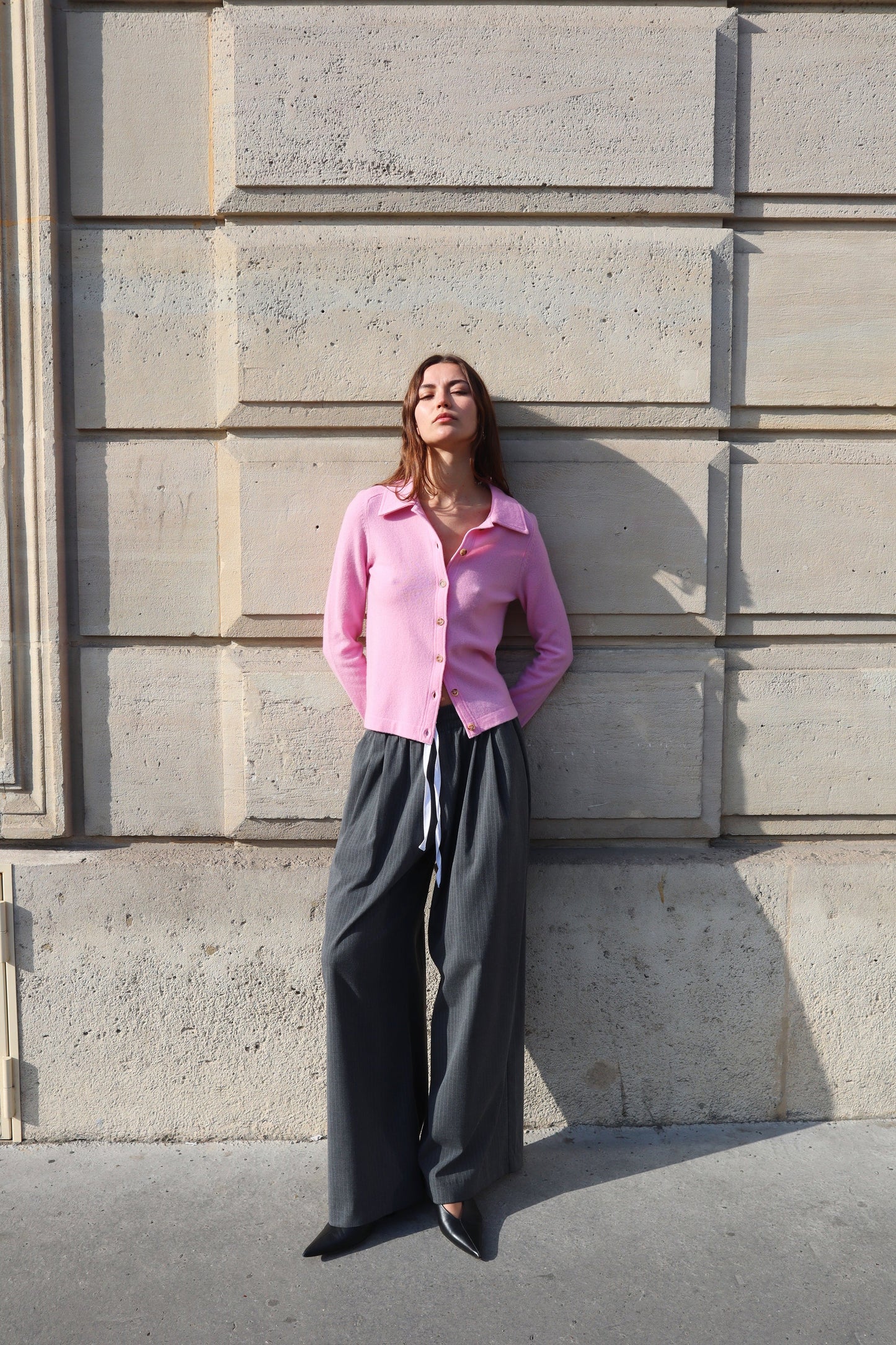 Mavis Trousers - Charcoal
