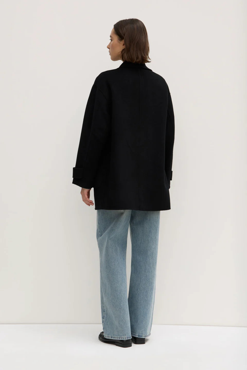 Pierra Wool Coat - Black