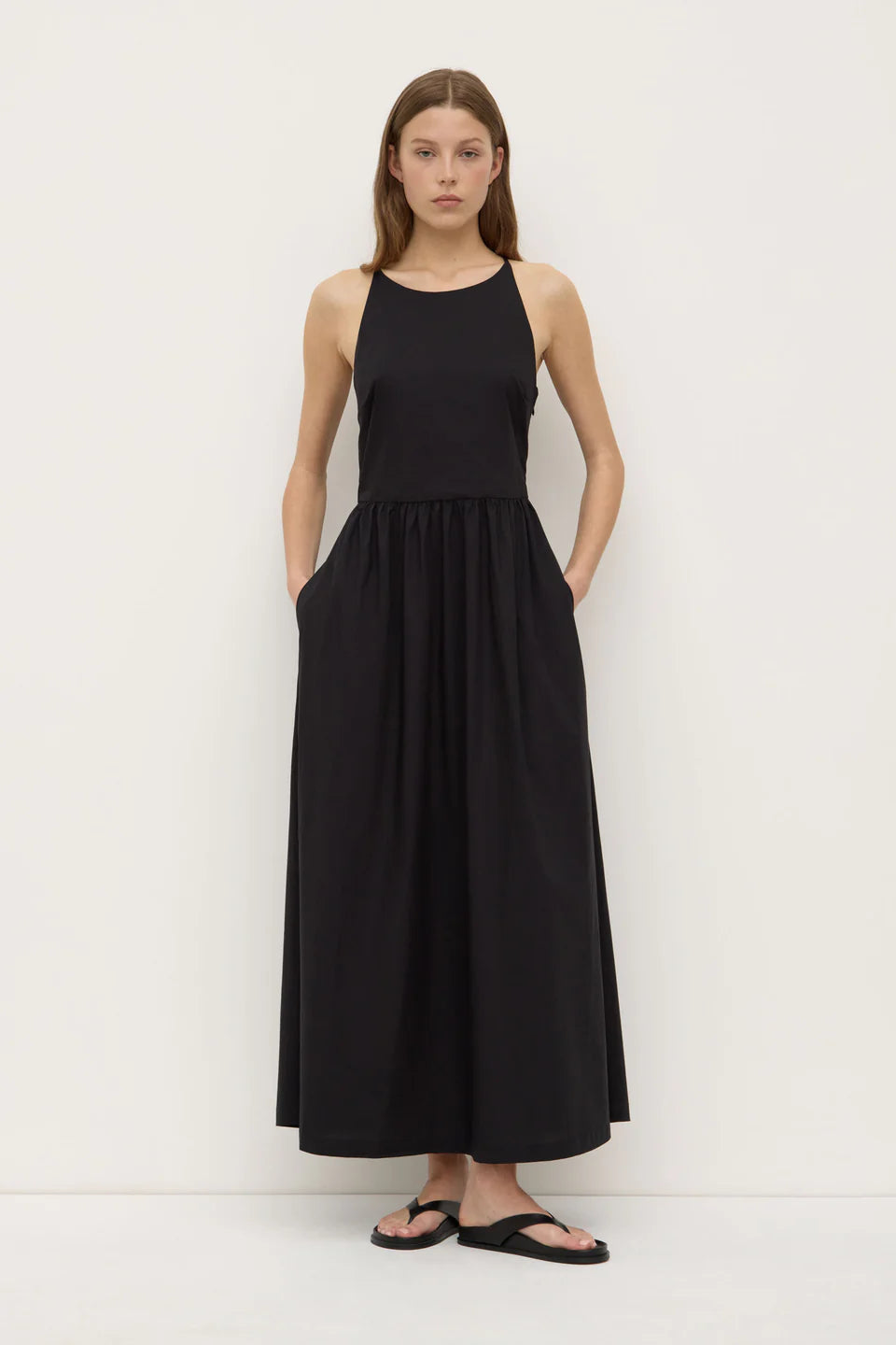 Posie Midi Dress - Black
