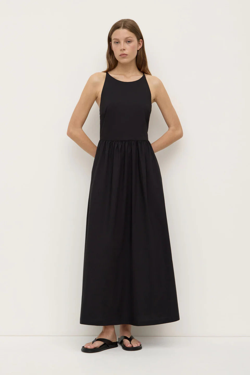 Posie Midi Dress - Black