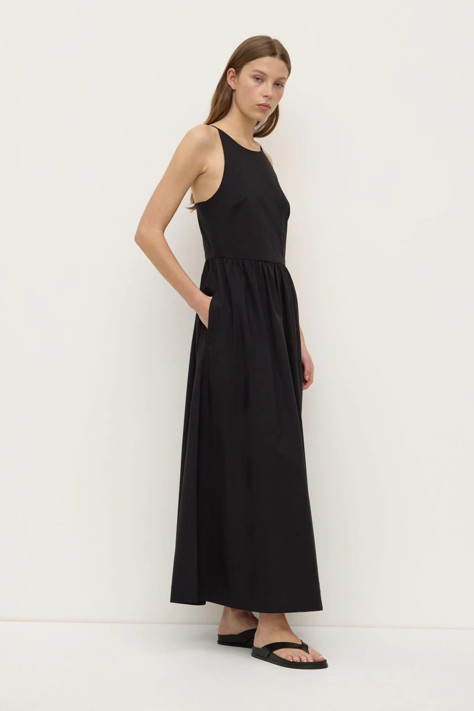 Posie Midi Dress - Black
