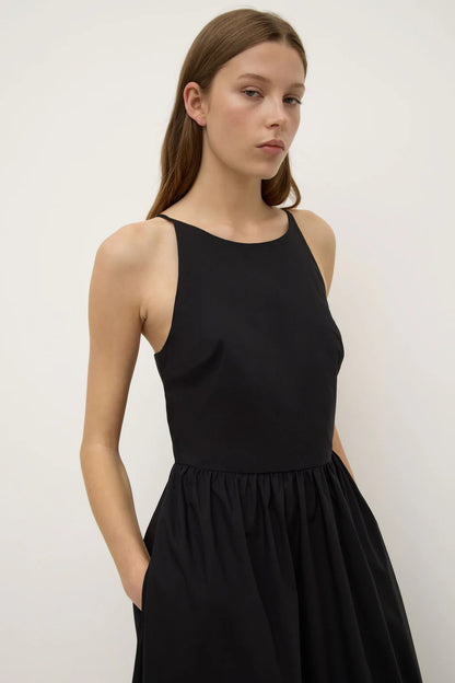 Posie Midi Dress - Black
