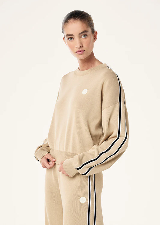 Retreat Knit Jumper - Oxford Tan