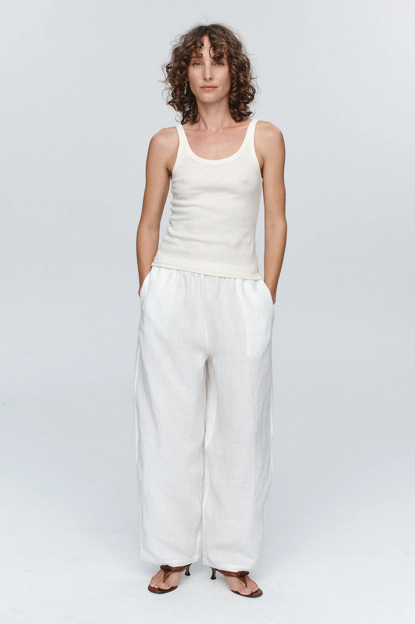 Sena Singlet - Ivory