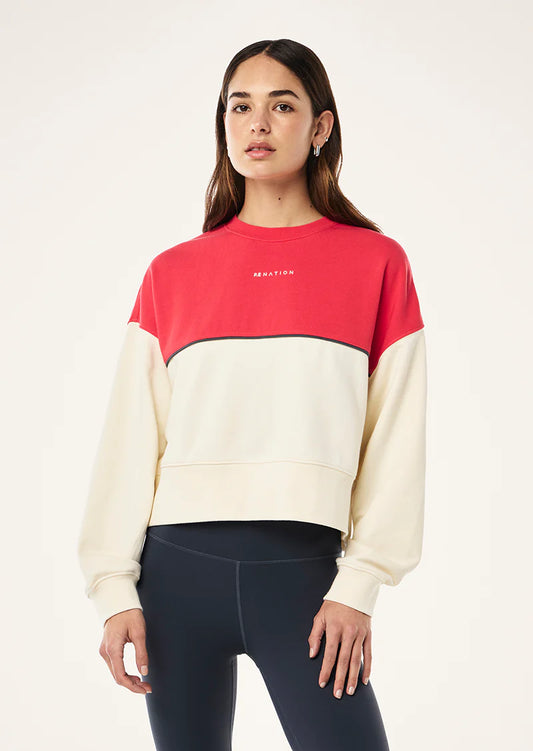 Shift Sweat - Whisper White /Strawberry