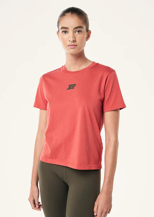 Shoreline Tee - Washed Brick Red