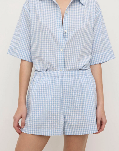 Ainslee Short - Blue Check