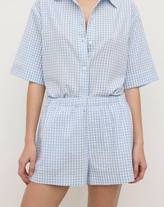 Ainslee Short - Blue Check