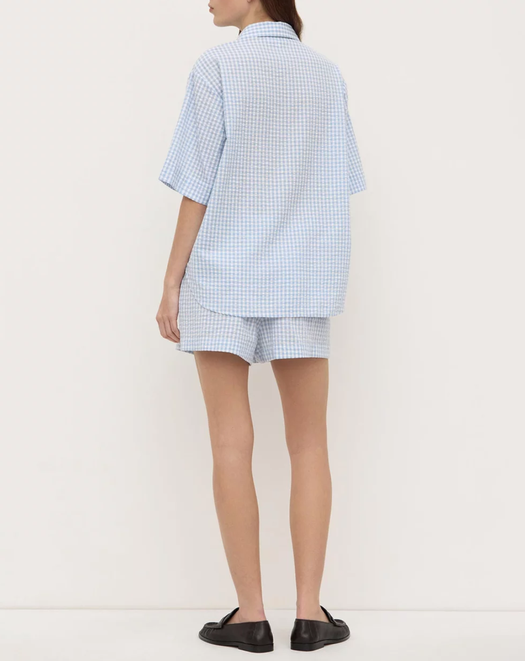 Ainslee Short - Blue Check