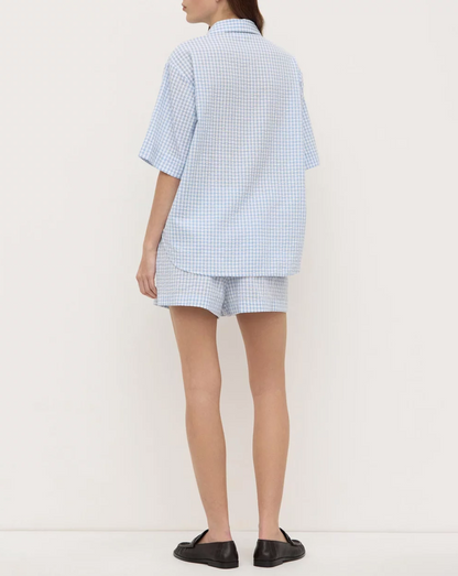 Ainslee Short - Blue Check