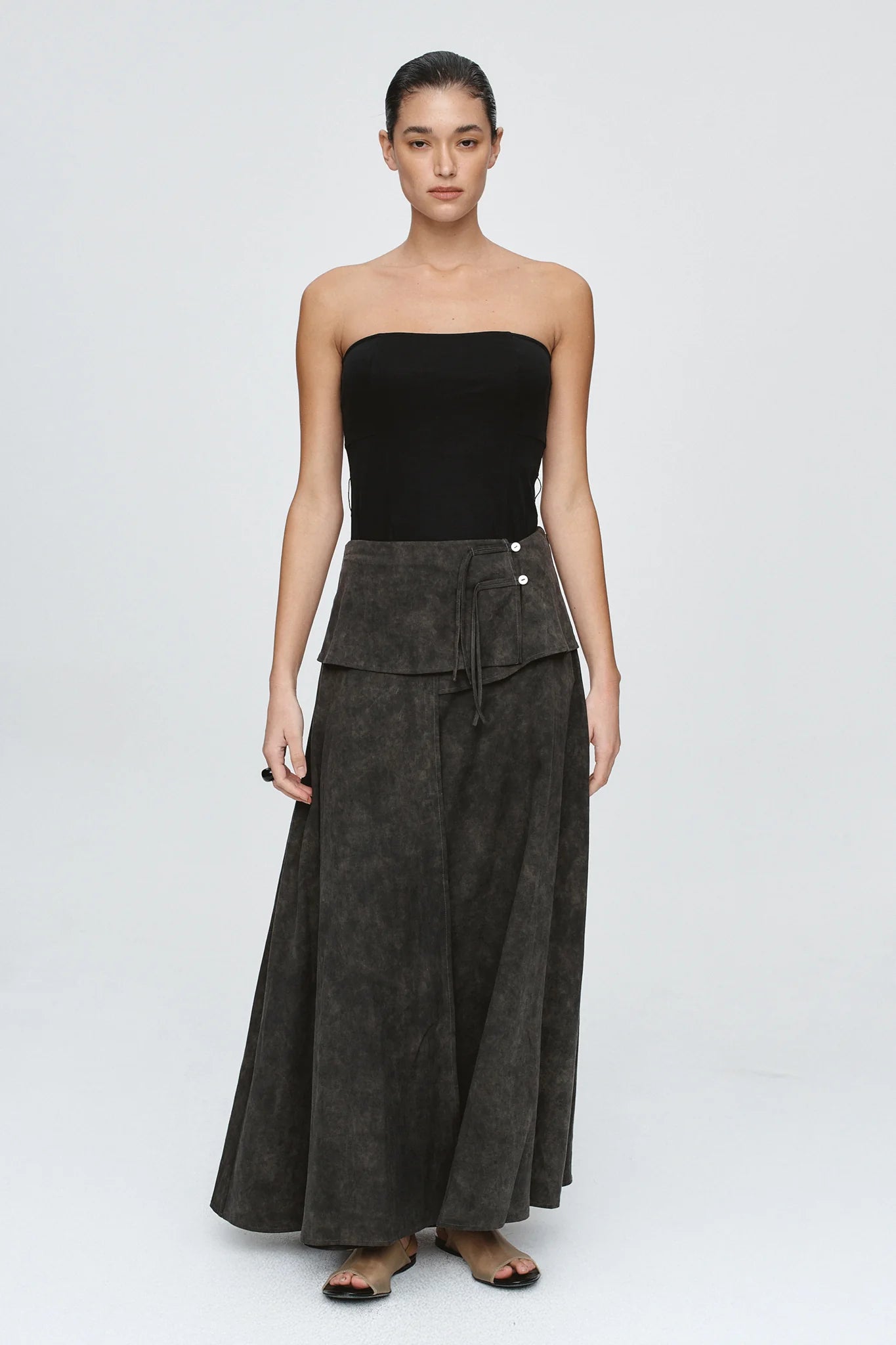 Taffy Skirt - Washed Black
